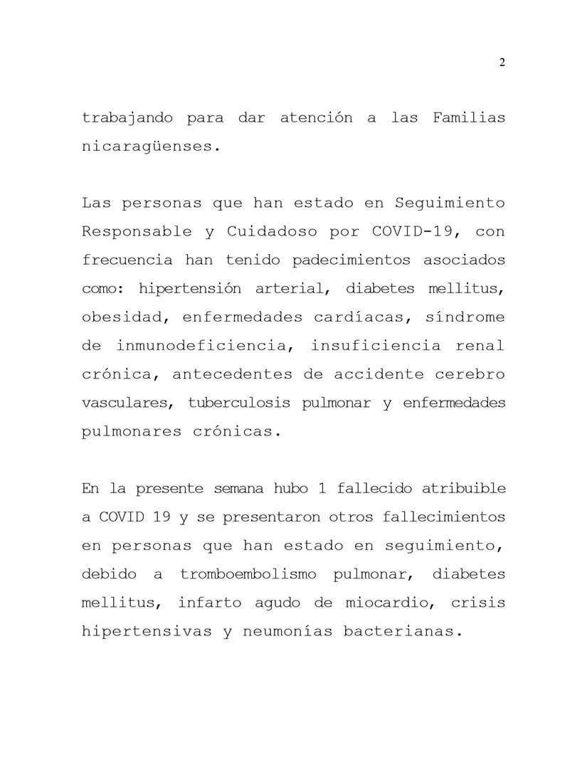 minsa-informe-semanal-coronavirus-en-nicaragua